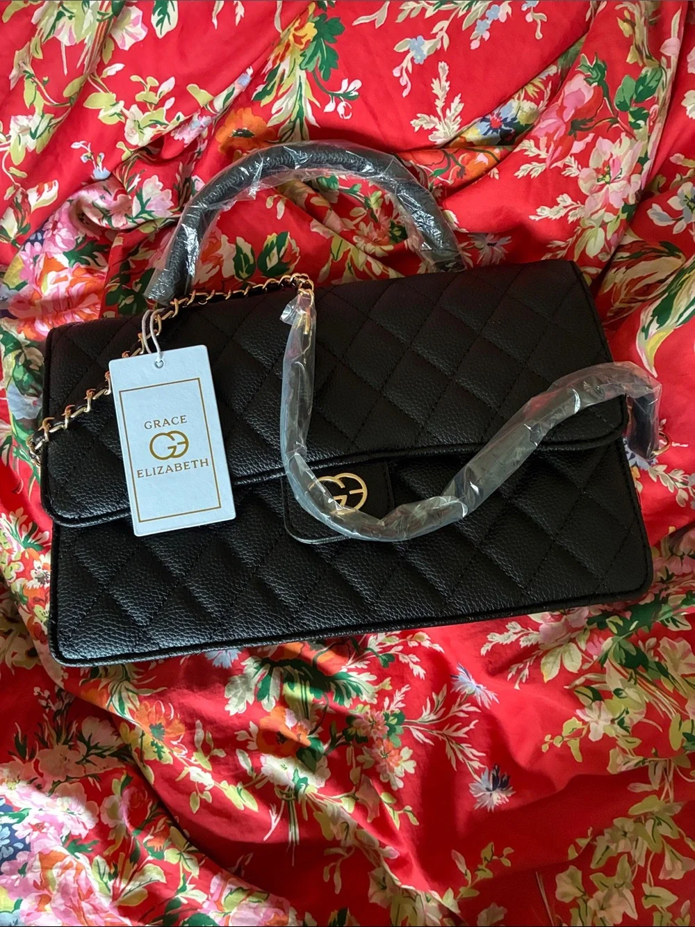 New Grace Elizabeth black bag